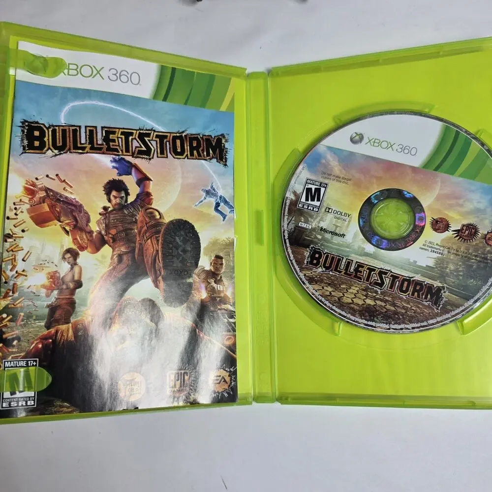 Bulletstorm: Epic Edition (Microsoft Xbox 360) CIB Complete Tested